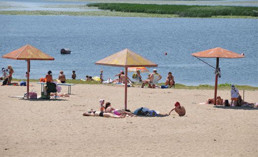 пляж
